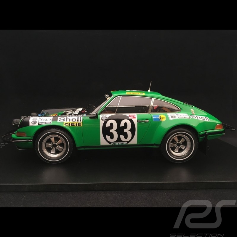 Porsche 911 ST East African Safari 1971 n° 33 Waldegard 1/18 Spark 18S285