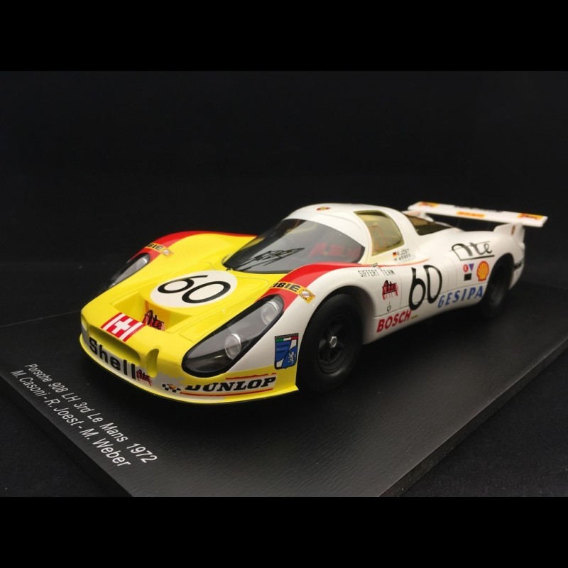 Porsche 908 Le Mans 1972 n° 60 Joest 1/18 Spark 18S291