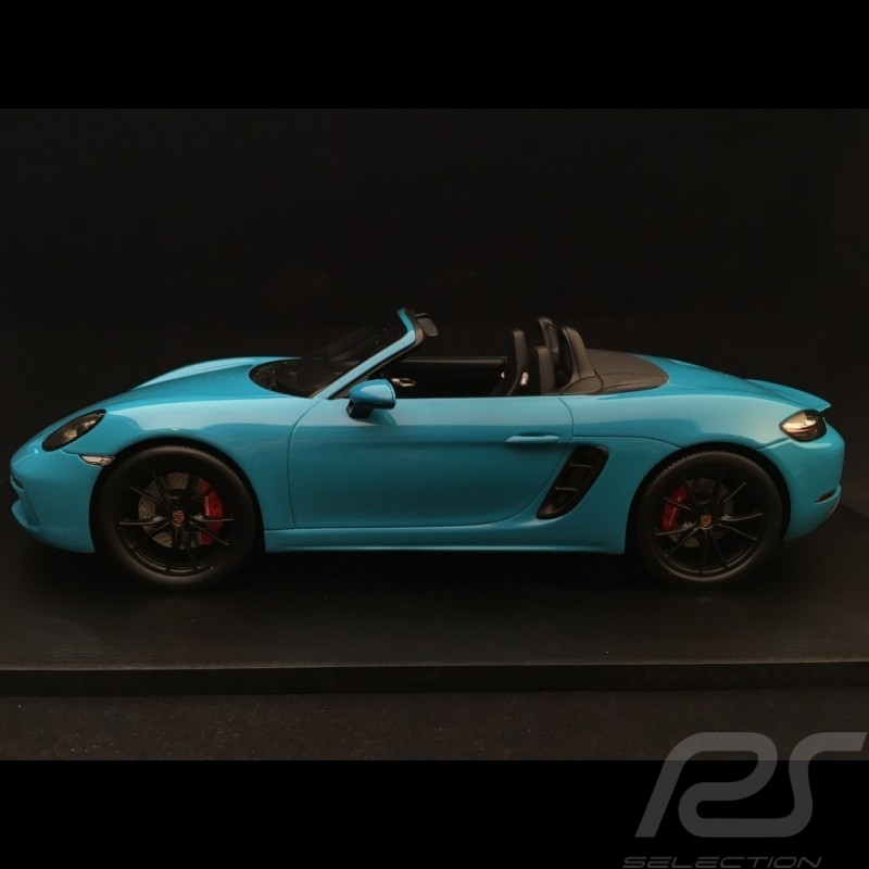 Porsche 718 Boxster S Miamiblau 2017 1/18 Spark 18S238