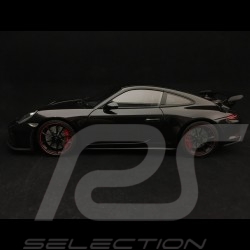 Porsche 911 GT3 type 991 mark II 2017 deep black metallic 1/18 Minichamps 110067021