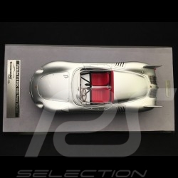 Porsche 718 RSK Spyder 1958 1/18 Tecnomodel TM18-82E Gris argent métallisé Spyder 1958 Silver grey  metallic Spyder 1958 Silberg