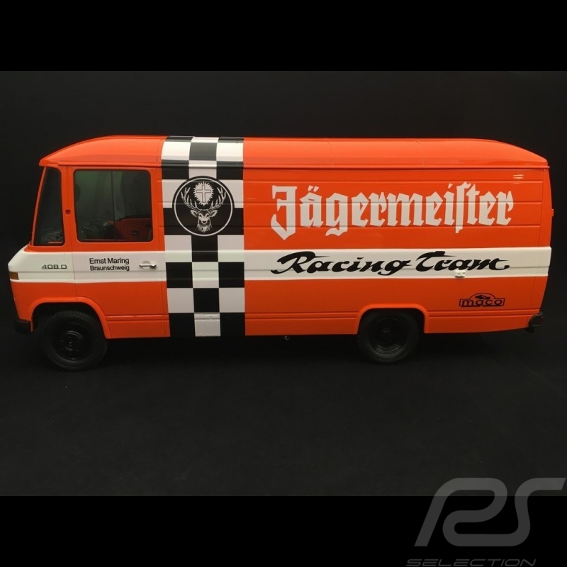 Mercedes L408 Koffer-LKW Porsche Jägermeister racing team 1/18 Premium ClassiXXs PCL30106