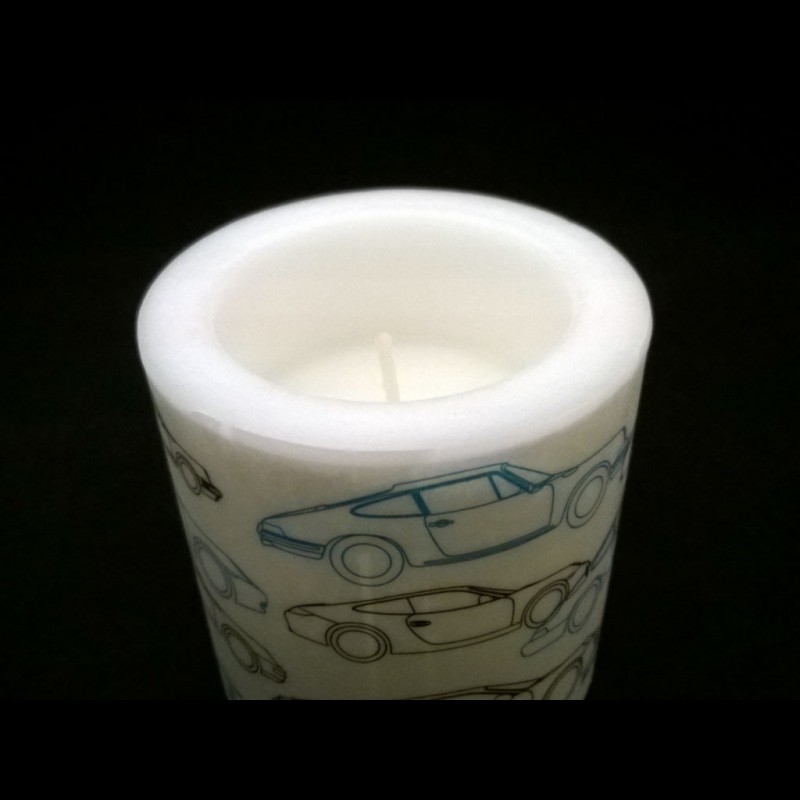 Porsche decorative candle 7 generations of 911 Porsche Design