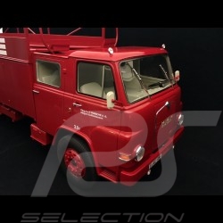 MAN 635 Diesel Truck 1960 Porsche carrier red 1/18 Schuco 450008100