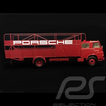 MAN 635 Diesel 1960 Porsche LKW-Träger rot 1/18 Schuco 450008100