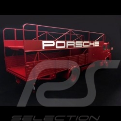 MAN 635 Diesel Truck 1960 Porsche carrier red 1/18 Schuco 450008100