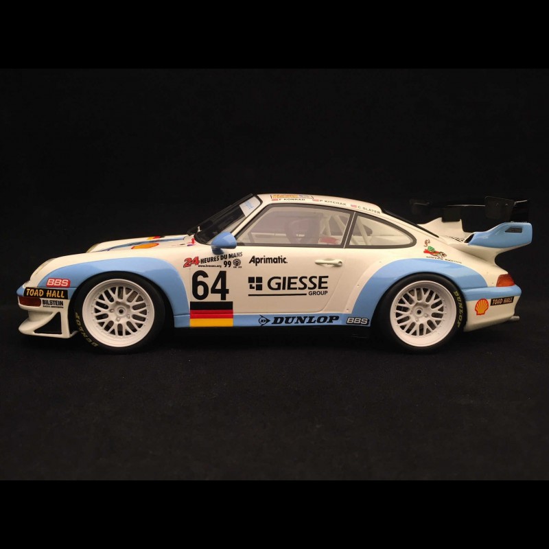 Porsche 911 GT2 type 993 Le Mans 1999 n° 64 Konrad 1/18 GT Spirit