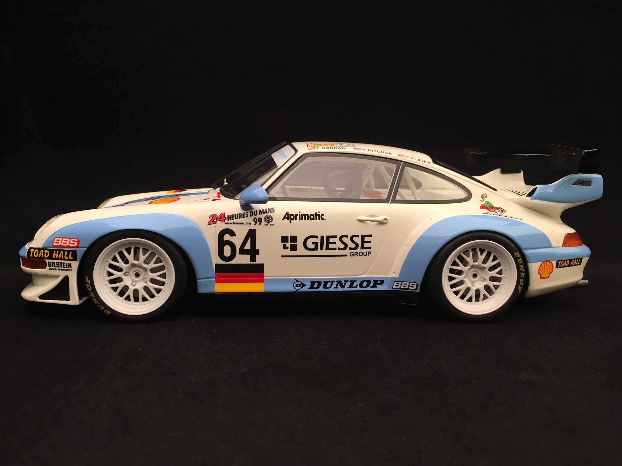 Porsche 911 Gt2 Type 993 Le Mans 1999 N 64 Konrad 1 18 Gt Spirit Gt753 Selection Rs