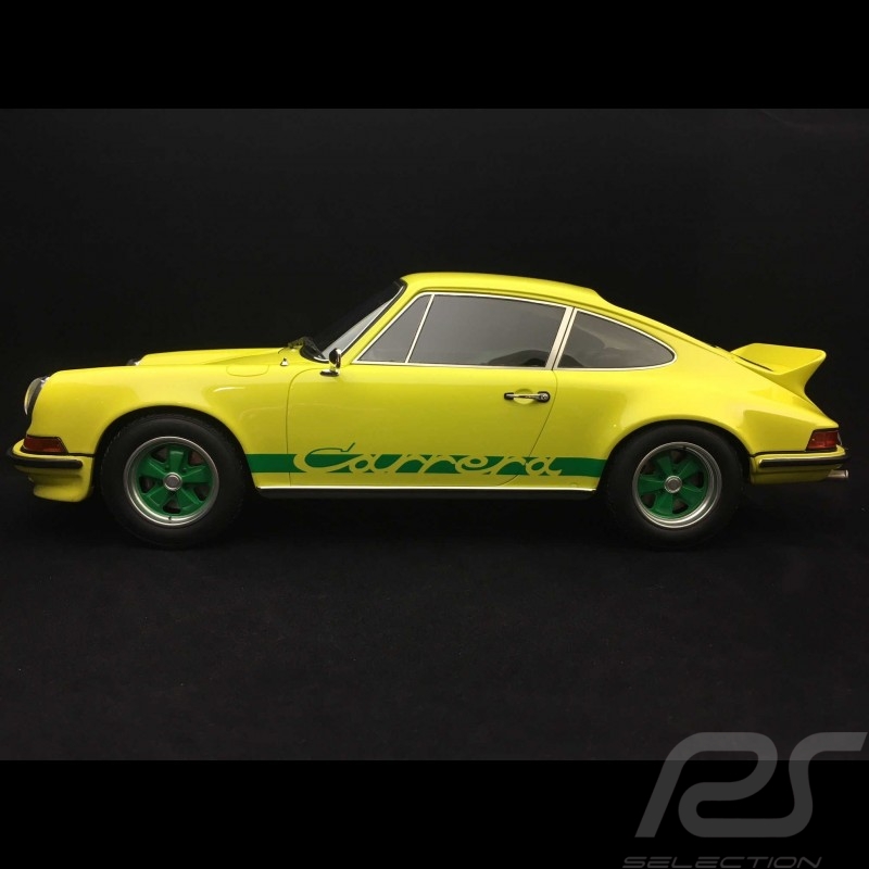 Porsche 911 Carrera 2.7 RS Touring 1973 1/12 GT Spirit GT733 jaune / vert yellow / green gelb / grun