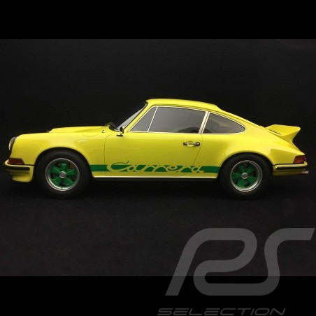 Porsche 911 Carrera 2.7 RS Touring 1973 1/12 GT Spirit GT733 jaune / vert yellow / green gelb / grun