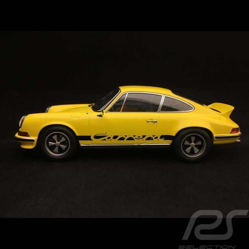 Porsche 911 2.7 Carrera RS Touring 1973 yellow / black stripes 1/18 Norev 187638