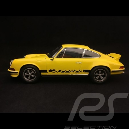 Porsche 911 2.7 Carrera RS Touring 1973 1/18 Norev 187638 jaune / bandes noires yellow / black stripesGelb / schwarze Streifen