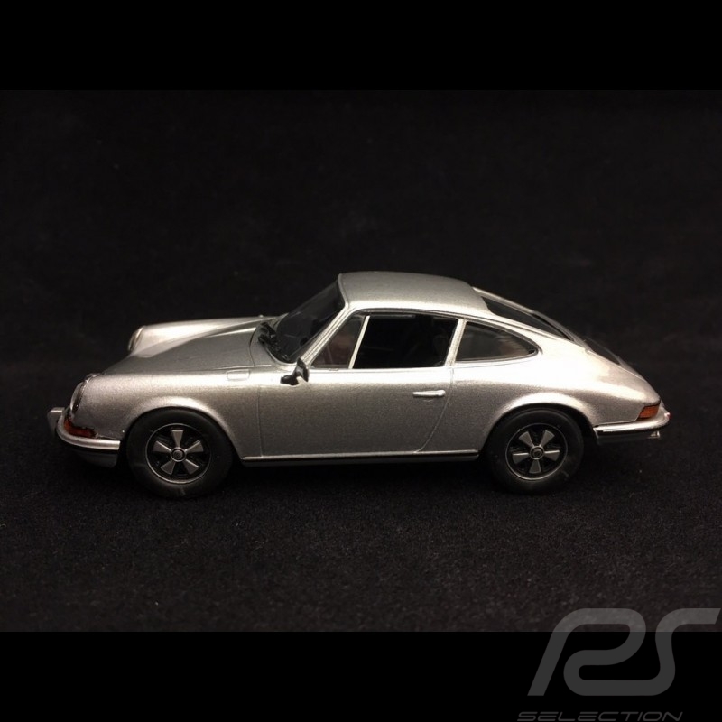 Porsche 911 S 2.4 1973 1/43 Norev 750032 gris argent métallisé silver grey metallic silbergrau 