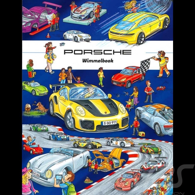Book Porsche Wimmelbook - hidden pictures book for children