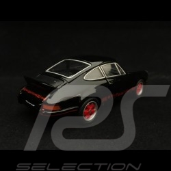 Porsche 911 Carrera RS 2.7 Spielzeug Reibung Welly schwarz / rot