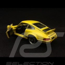 Porsche 911 Carrera RS 2.7 Spielzeug Reibung Welly gelb / schwarz