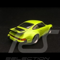 Porsche 911 Turbo 3.0 1975 jouet à friction Welly vert lumière pull back toy Spielzeug Reibung light green lichtgrün