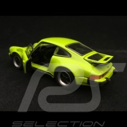 Porsche 911 Turbo 3.0 1975 jouet à friction Welly vert lumière pull back toy Spielzeug Reibung light green lichtgrün