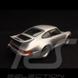 Porsche 911 Turbo 3.0 1975 Spielzeug Reibung Welly silbergrau