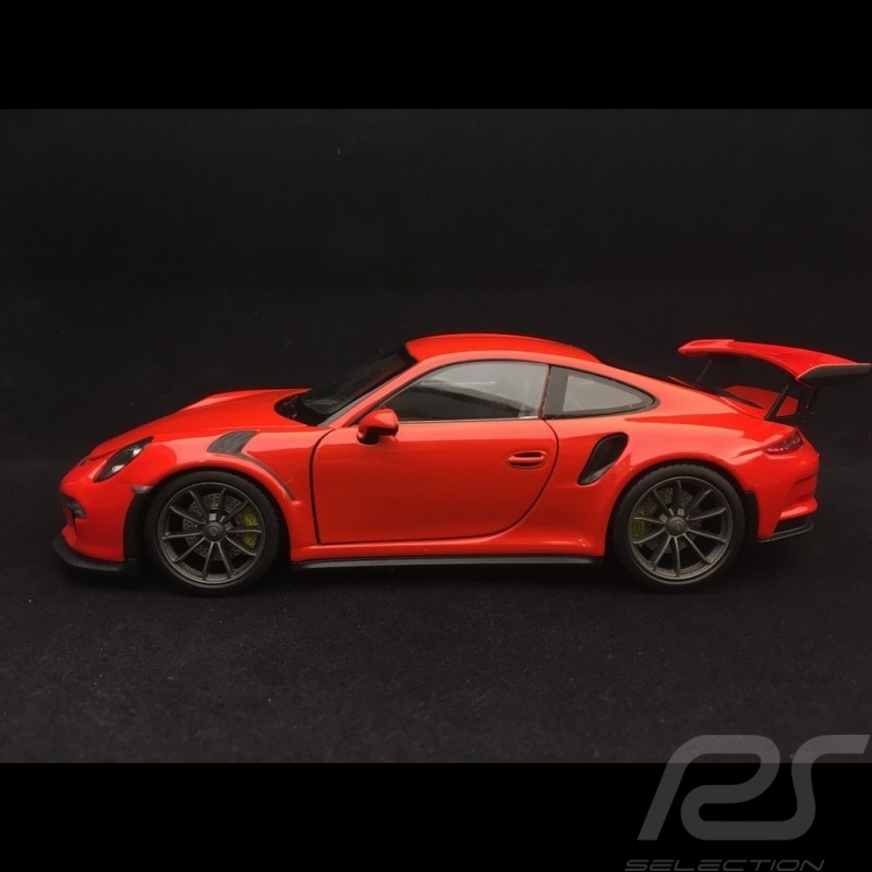 Porsche 911 type 991 GT3 RS 2016 lava orange 1/24 Welly