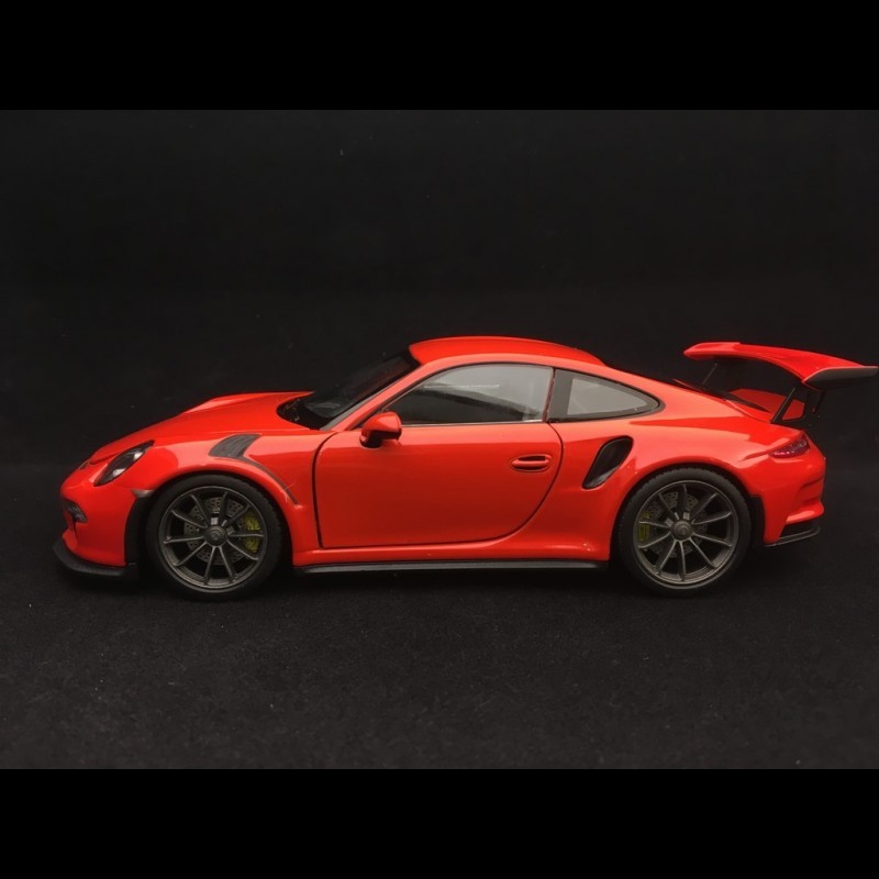 Porsche 911 type 991 GT3 RS 2016 lava orange 1/24 Welly MAP02485317