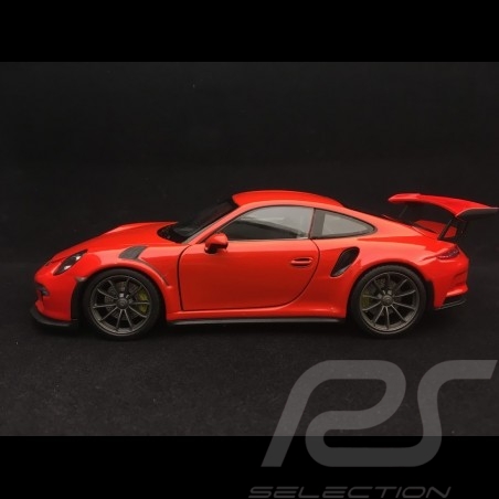 Porsche 911 type 991 GT3 RS 2016 lava orange 1/24 Welly MAP02485317