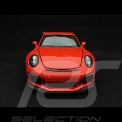 Porsche 911 type 991 GT3 RS 2016 lava orange 1/24 Welly MAP02485317