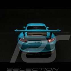 Porsche 911 type 991 GT3 RS 2016 miami blue 1/24 Welly MAP02485217