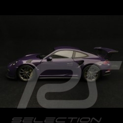 Porsche 911 type 991 GT3 RS 2016 ultra violet 1/24 Welly MAP02485017