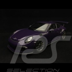 Porsche 911 type 991 GT3 RS 2016 ultra violet 1/24 Welly MAP02485017 ultraviolet 