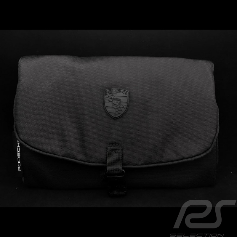 Porsche toilet bag compact black with crest Porsche Design 4090002719