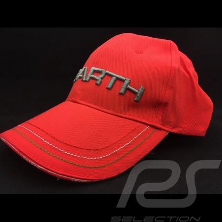 Casquette Abarth License officielle rouge red cap rote cap