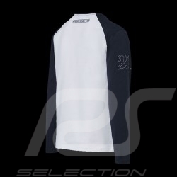 Porsche Langarm-Shirt Martini Collection weiß / blau Porsche WAP553 - Herren