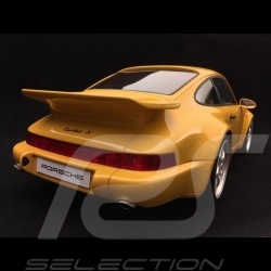 Porsche 911 type 964 Turbo S Leichtbau 1992 1/12 CMR CMR12018 jaune yellow gelb