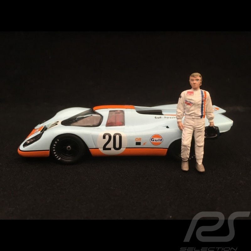 Porsche 917 K Gulf n° 20 Steve Mc Queen Le Mans 1970 1/43 Greenlight 86435