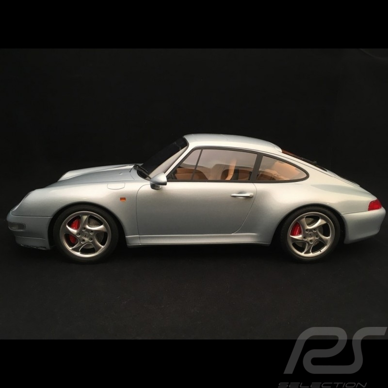 Porsche 911 Carrera 4S typ 993 polar silber 1/12 GT Spirit GT190