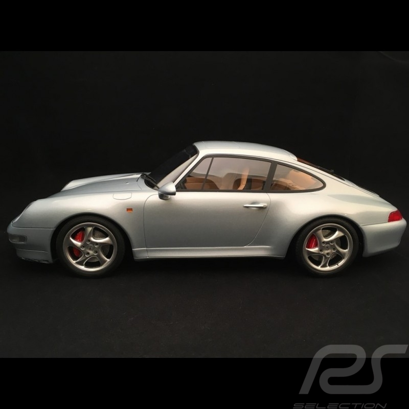 Porsche 911 Carrera 4S type 993 polar silver 1/12 GT Spirit GT190