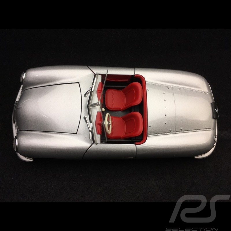 Porsche 356 n° 1 1948 argent 1/18 Autoart MAP02100108
