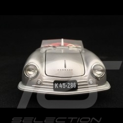 Porsche 356 n° 1 1948 argent 1/18 Autoart MAP02100108