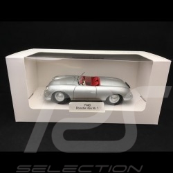 Porsche 356 n° 1 1948 1/24 Welly MAP02435618 gris argent silver grey silbergrau