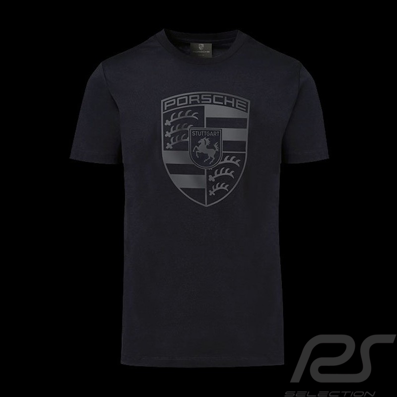 Porsche T-shirt mighty crest black WAP821K - men - Selection RS