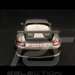 Porsche 911 GT3 type 991 mk II 2018 gris agathe métallisé 1/18 Minichamps 113067034