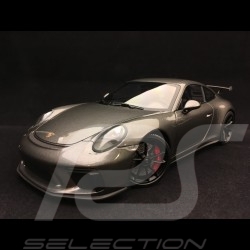 Porsche 911 GT3 type 991 mk II 2018 gris agathe métallisé 1/18 Minichamps 113067034