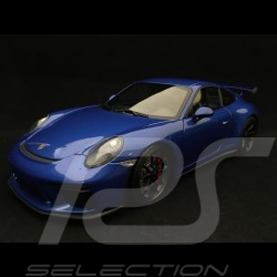 Porsche 911 GT3 type 991 mk II 2018 blue metallic 1/18 Minichamps 113067030