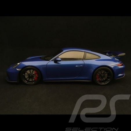 Porsche 911 GT3 type 991 mk II 2018 blau metallic 1/18 Minichamps 113067030