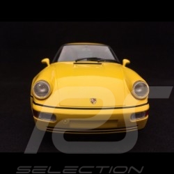 Porsche 911 type 964 Turbo 1990 jaune vitesse 1/18 Minichamps 155069100