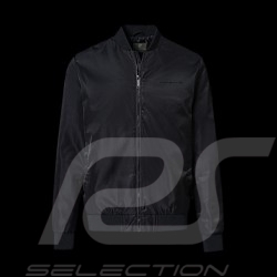 Veste Jacket Jacke Porsche Essential Collection blouson col baseball noir black schwarz Porsche WAP676  - homme