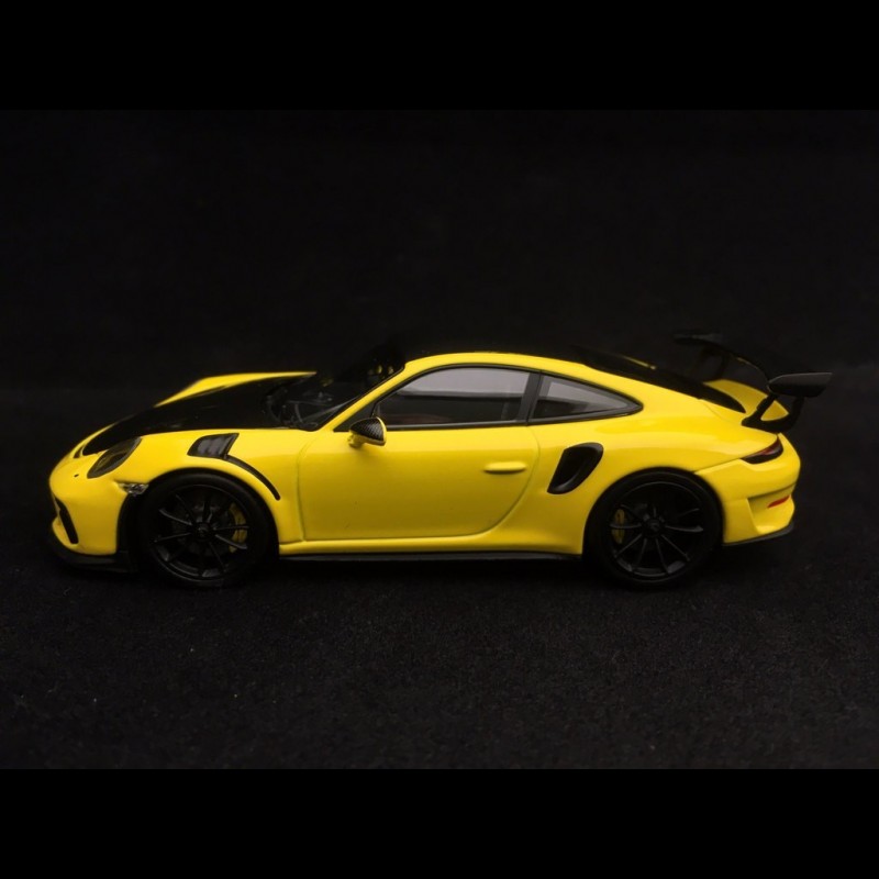 Porsche 911 GT3 RS type 991 Mark II Pack Weissach 2018 racing yellow ...