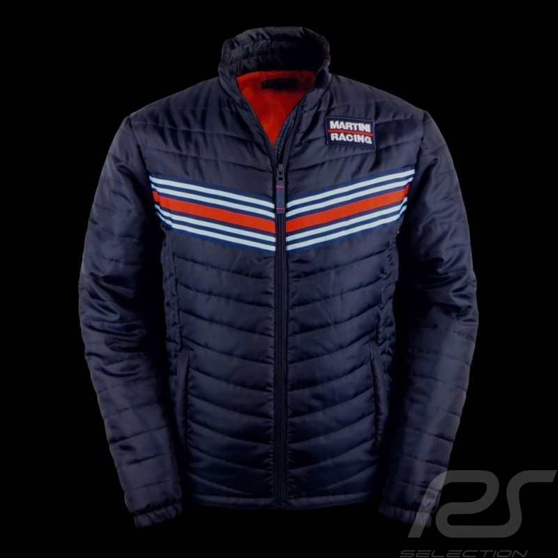 Veste matelassée Martini Racing Team padded jacket steppjacket bleu marine navy blue marineblau