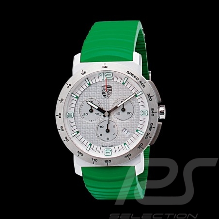 Montre Watch Uhr Porsche Chrono Sport Classic Green Edition WAP0700860G
